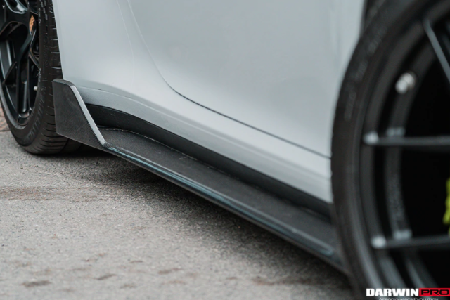 Porsche 911 992 Carrera/Targa/S BKSS Style Carbon Zijskirts 2019-2021