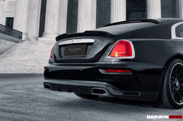 Rolls-Royce Wraith BKSS Style Partial Carbon Fiber Full Body Kit 2016-2020