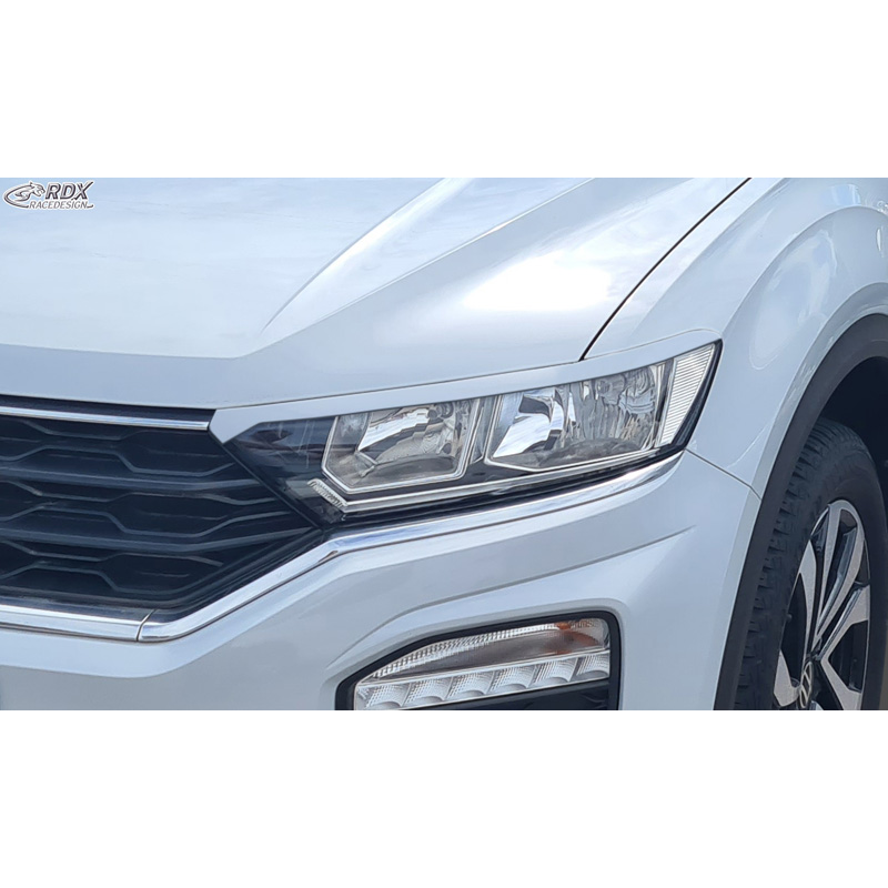 Koplampspoilers  Volkswagen T-Roc (A1) 2017-2021 (ABS)