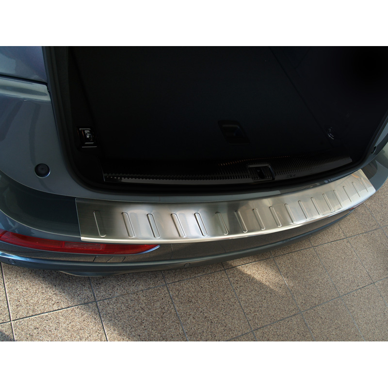 Stainless Steel Rear bumper protector  Audi Q5 2008-2012 & 2012- 'Ribs'