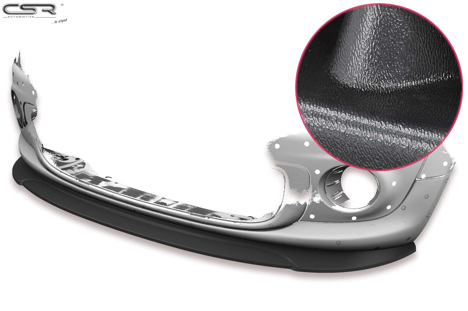 Voorspoiler Mini Rxx Mat Zwart