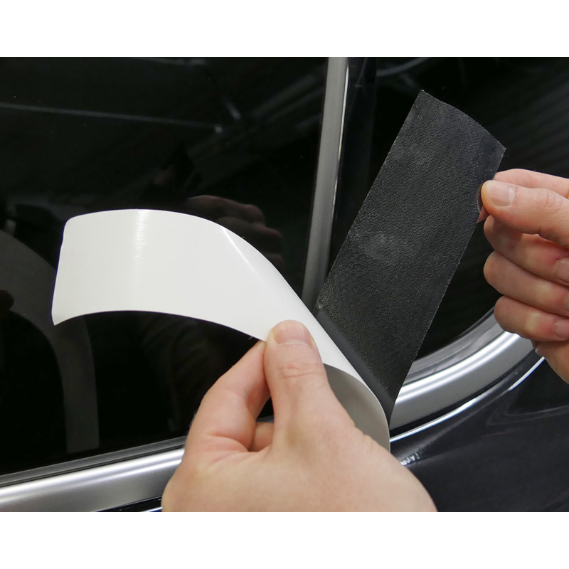 Foliatec 'Chrome Out' Set Black Matt - Film strip 5cm x 15m
