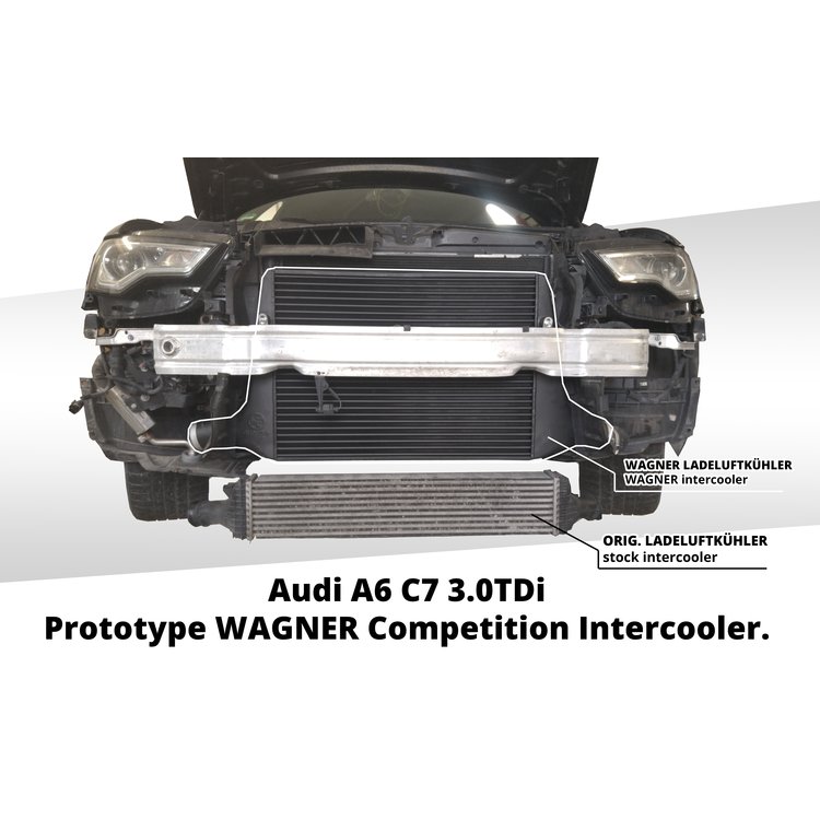 Intercooler Audi A6 / A7 4G 2010-2018 3.0 BiTDI Wagner Competition kit Evo 1