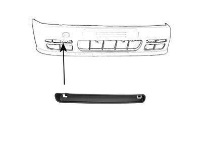 voorbumperlijst, rechts VW Polo, 1994-1999