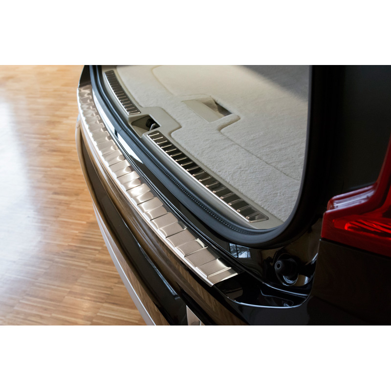 RVS Achterbumperprotector  Volvo XC90 2015-2019 & alle Facelift modellen 'Ribs'