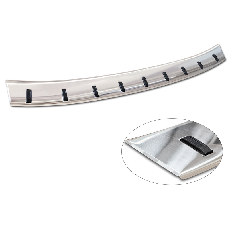 Stainless Steel Rear bumper protector  Skoda Karoq (NU7) Facelift incl. Sportline 2022- 'STRONG EDITION'