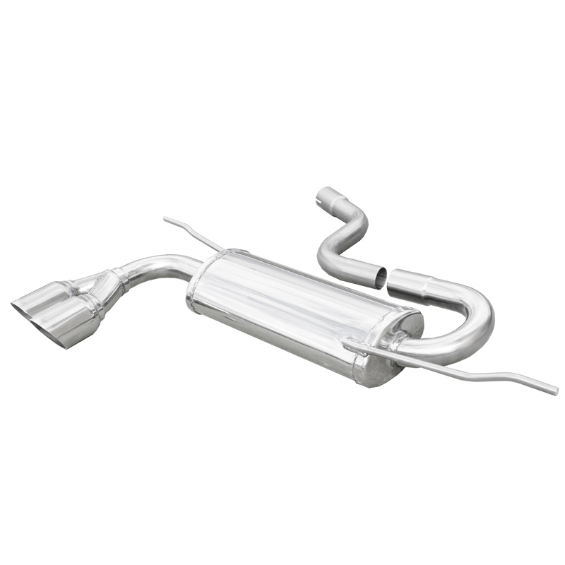 100% Inox Sport Exhaust  Seat Leon 1P 1.6 (102HP) 2005- 2x76mm Racing
