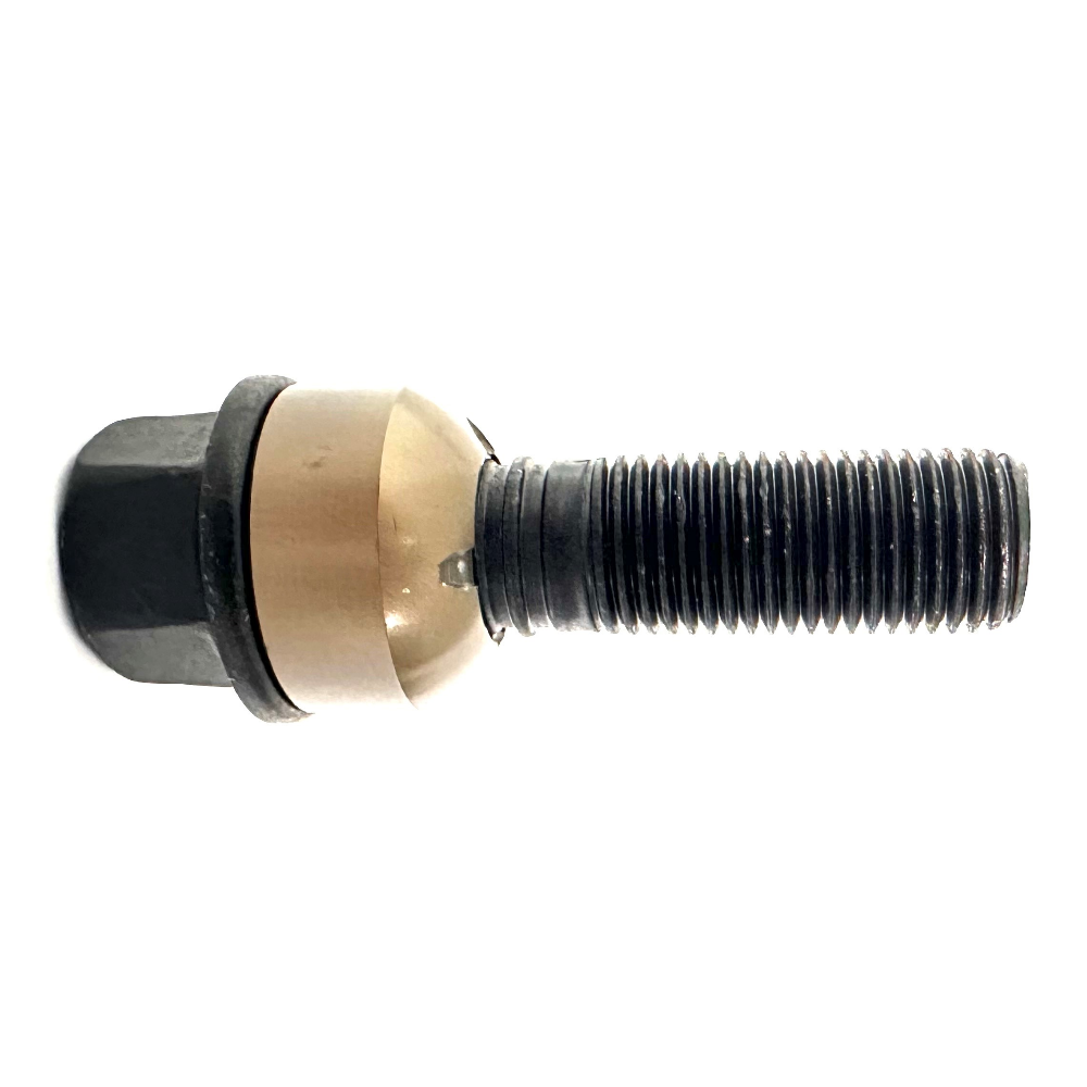 Wielbout M14 x 1,5 51mm Porsche R14 Zwart 2-delig