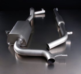 Renault Megane III RS Coupe, Typ Z, 2010=> Remus REMUS Cat-Back-