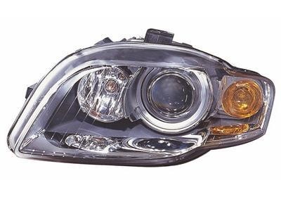 koplamp, D1S, elektr verstelb, links,-09/2006 Audi A4, 2004 -200
