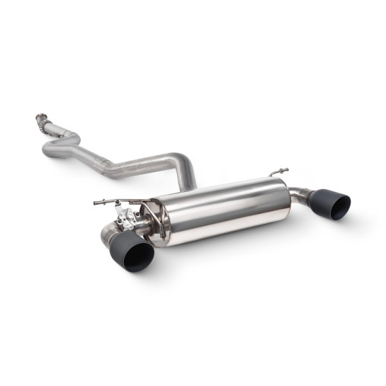 BMW 2 Series F22 M235i 3.0L Non-resonated cat-back system with valve Scorpion