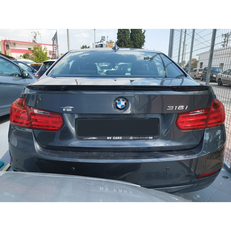 Trunk spoiler lip  BMW 3-series F30 Sedan 2011-2018 (PU)