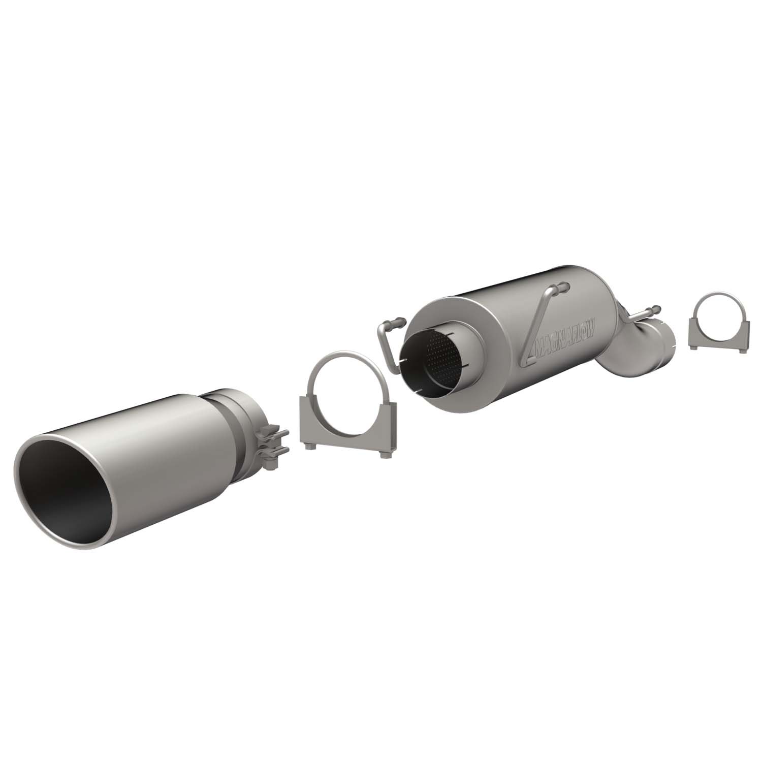 Dodge Muffler D/F 03-04 Dodge Ram 5.9L Magnaflow Cat-Back