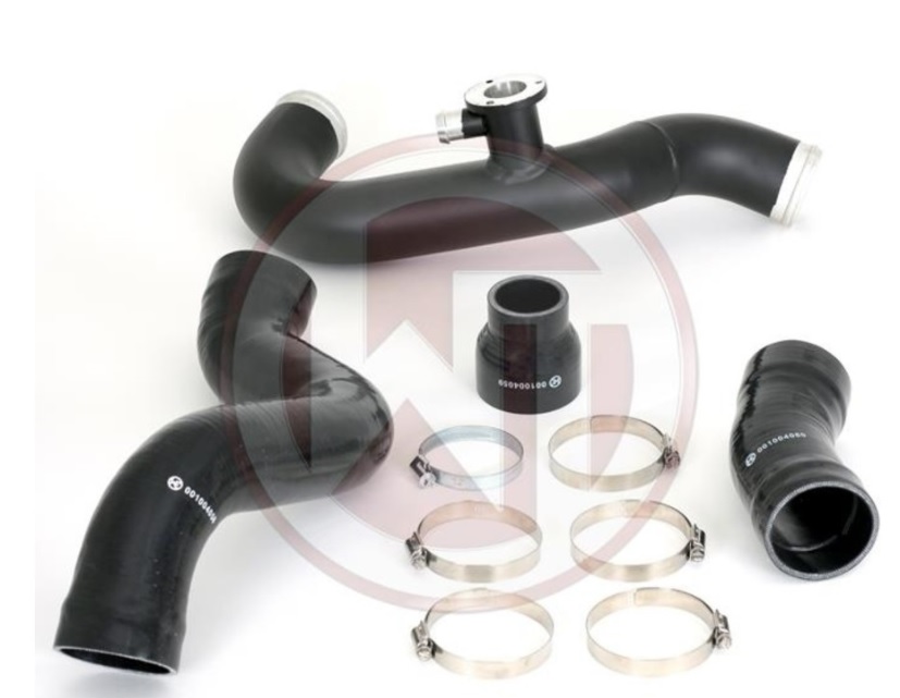 Intercooler Ford Mustang 2.3L Generation 6 Wagner Competition intercooler Evo 2 + slangen kit