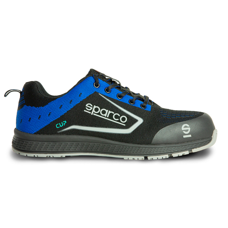 Sparco Lichtgewicht Werkschoenen Cup S1P Ricard Zwart/Blauw Maat 39