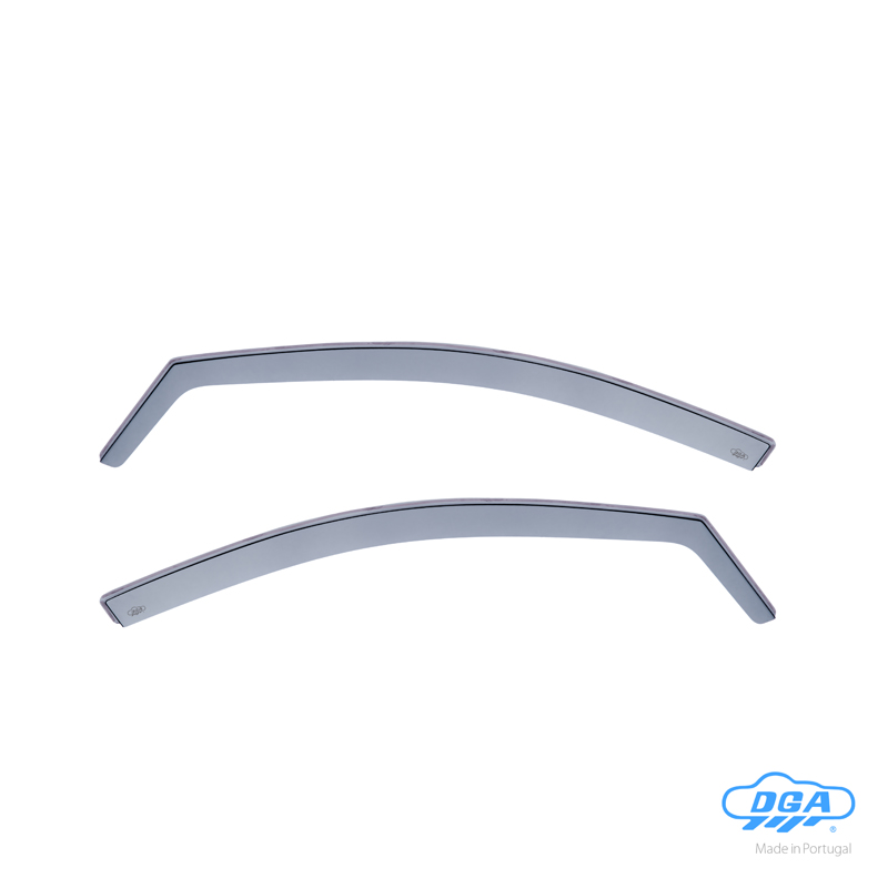 DGA Wind Deflectors  Nissan Qashqai II (J11) 2013-2020 (2-pieces)