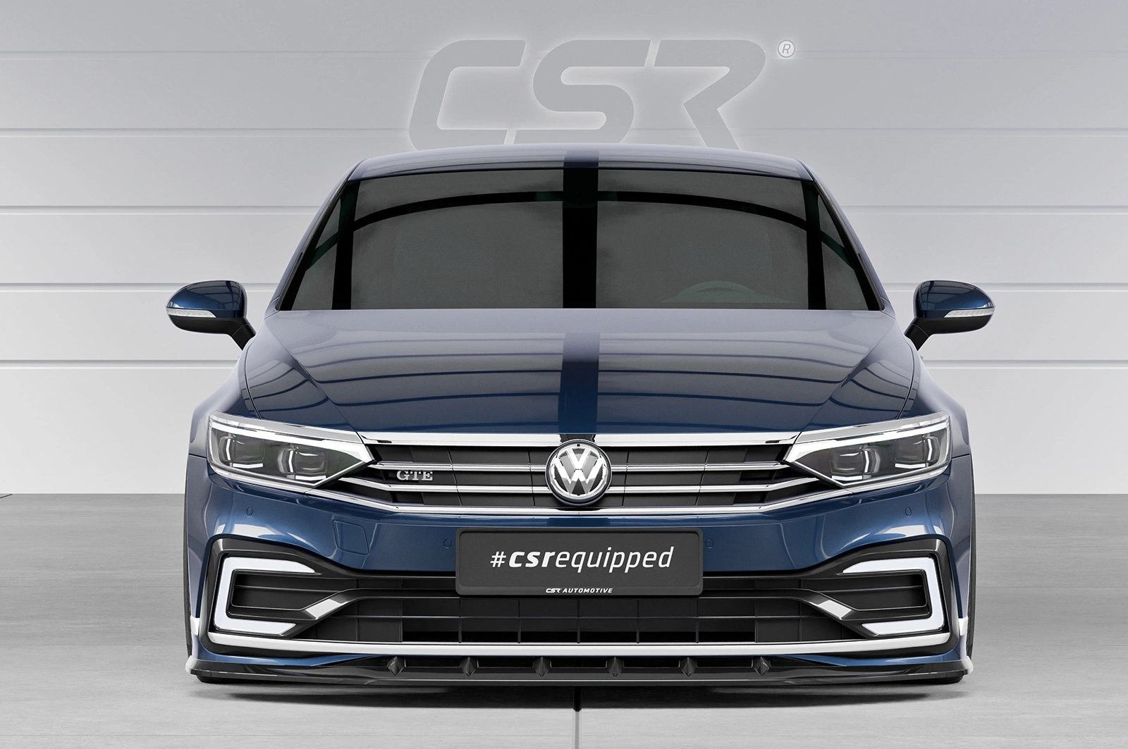 Voorspoiler VW Passat B8 Typ 3G GTE R-Line facelift 7/2019-2024