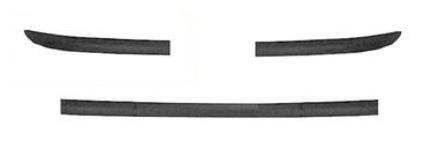 achterbumperlijst, 3/5 drs, midden, 09/2001-Ford Focus, 1998-200