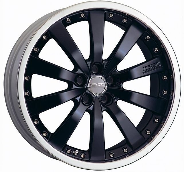Velgen OZ Michelangelo II PL matt black 10x20 inch 5x112 ET32
