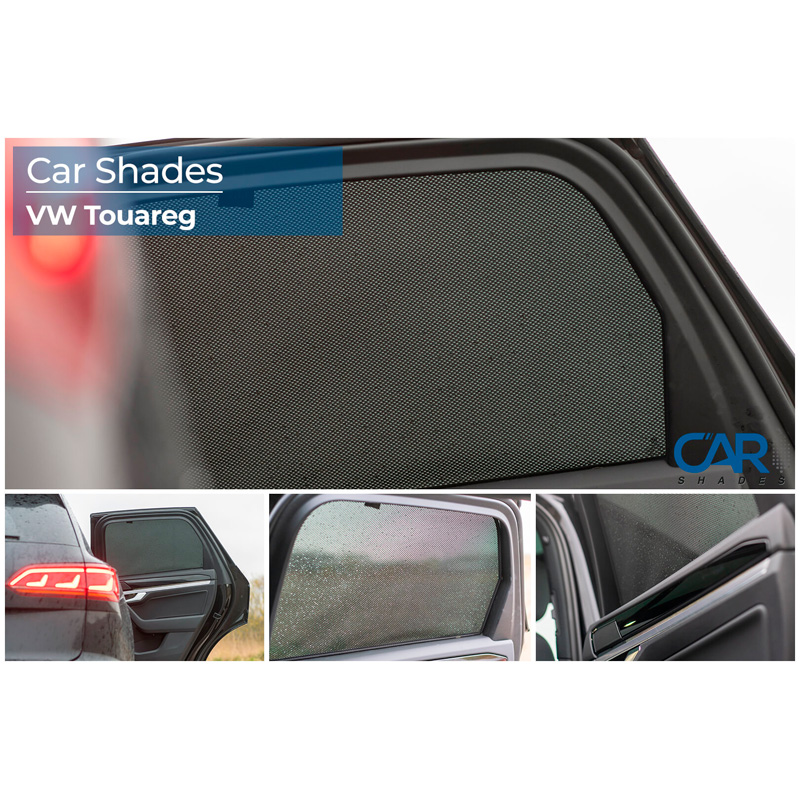 Set Car Shades (rear side doors)  Volkswagen Touareg 2018- (2-pieces)