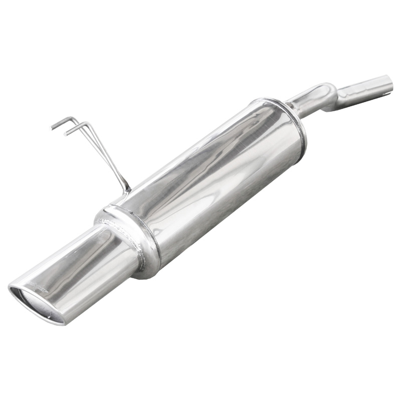 100% Inox Sport Exhaust  Fiat Punto 2B (188) 1.2 16v (80HP) 2003- 120x80mm