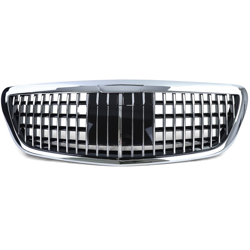 Grill Mercedes W222 Vertical Design Chroom