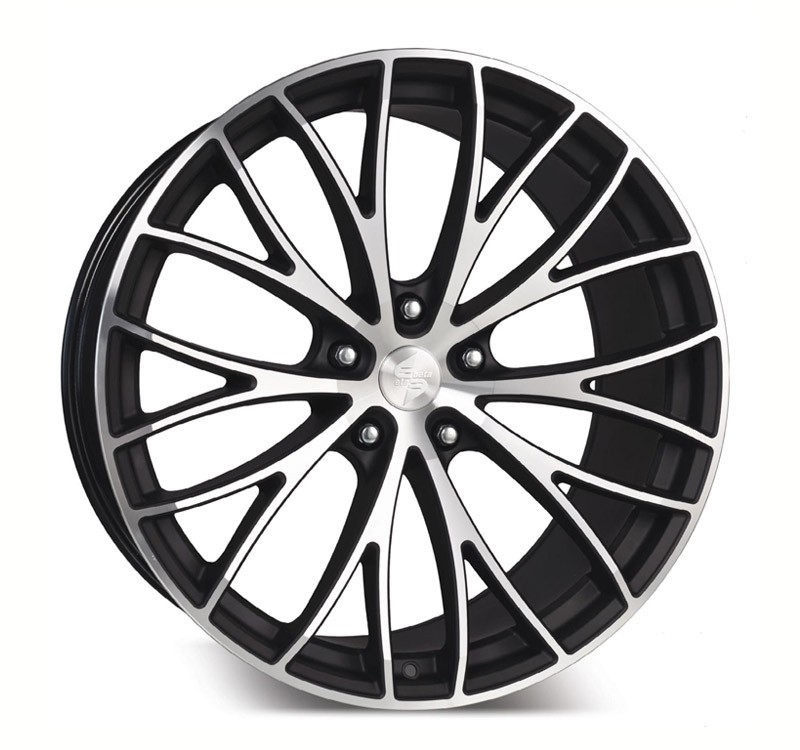 Velgen EtaBeta Piuma zwartmat polish 9x20 5x115 ET20