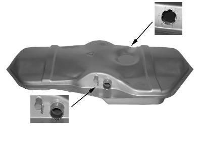 tank, diesel, 52L Opel Astra F, 1991 -1998