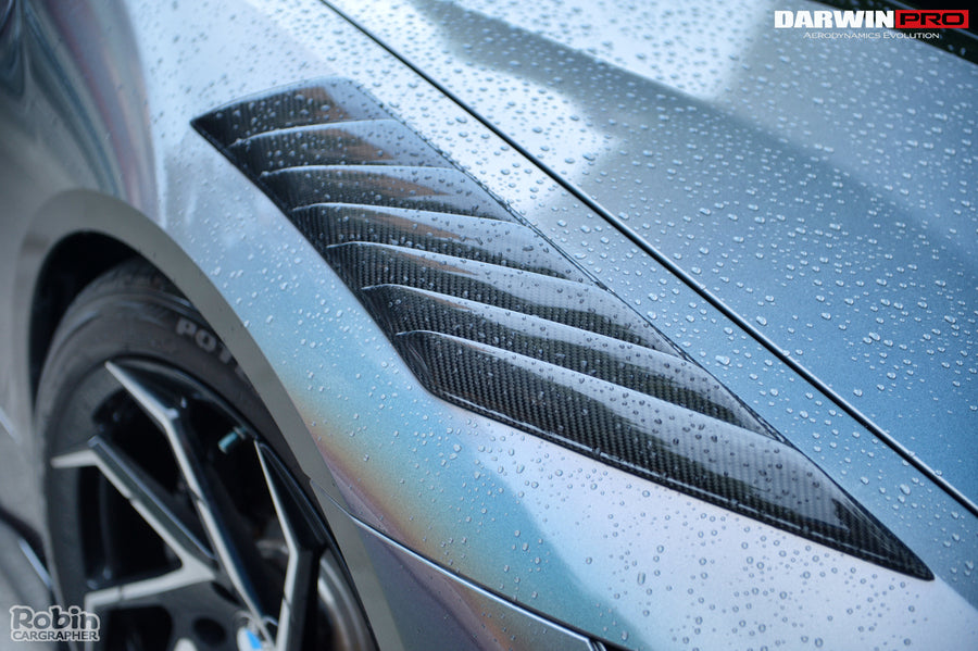 BMW i8 BZK Carbon Fiber Front Fender Vents 2014-2018