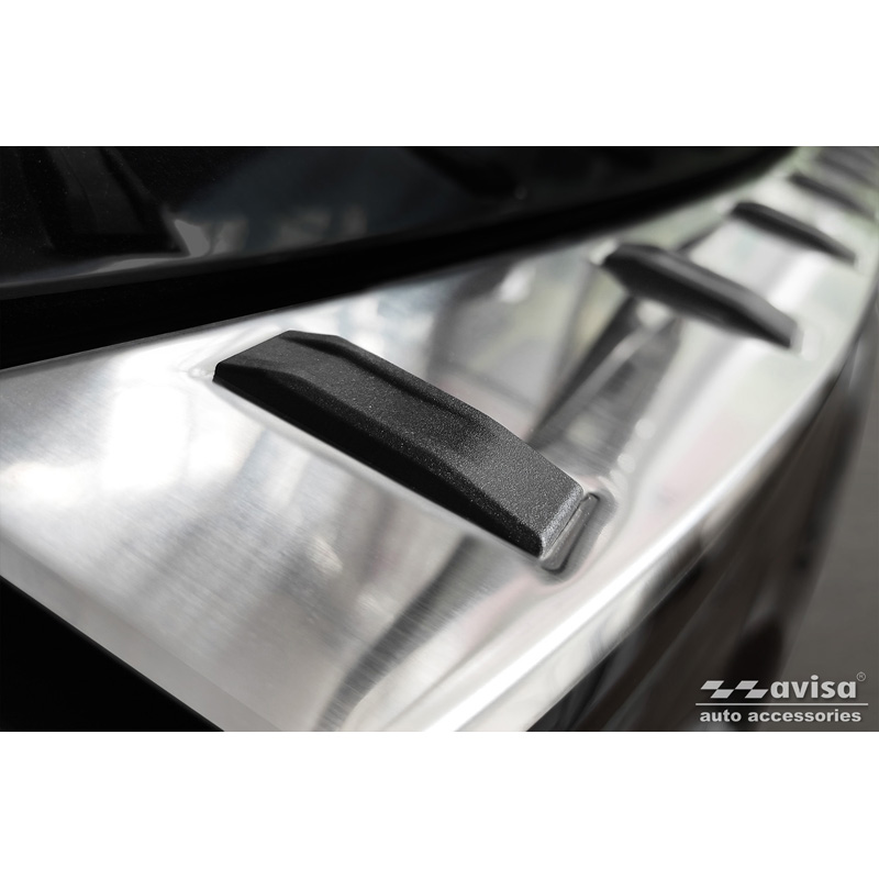 Stainless Steel Rear bumper protector  Audi A6 (C8) Avant incl. S-Line 2018-2023 & Facelift 2023- 'STRONG EDITION'