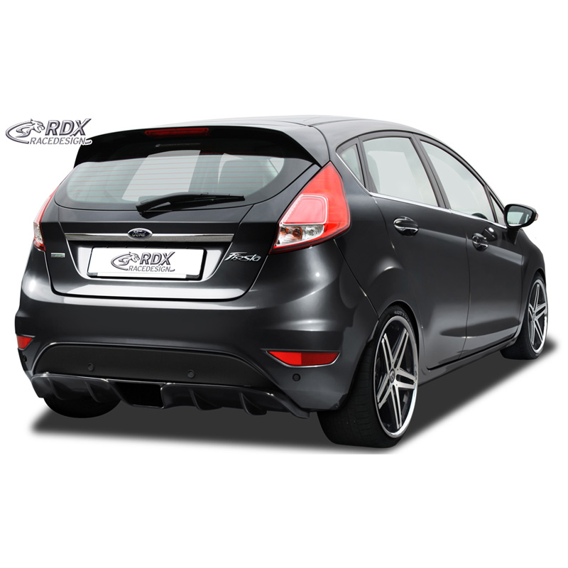 Rear bumper skirt 'Diffusor'  Ford Fiesta VII 2008-2012 & 2012- (PUR)