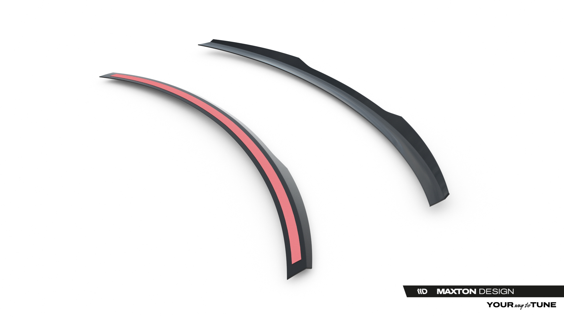 Spoiler Cap Mercedes-AMG GT R C190 Facelift Glans Zwart