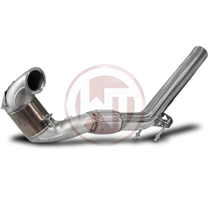 Downpipe Audi A3 8V 1.8 TSI 132kw (niet voor quattro) met Wagner sportkat. 200CPI