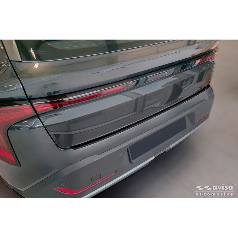 Avisa Stainless Steel Rear Bumper Protector  Kia K4 Hatchback 2026- - Matt Black