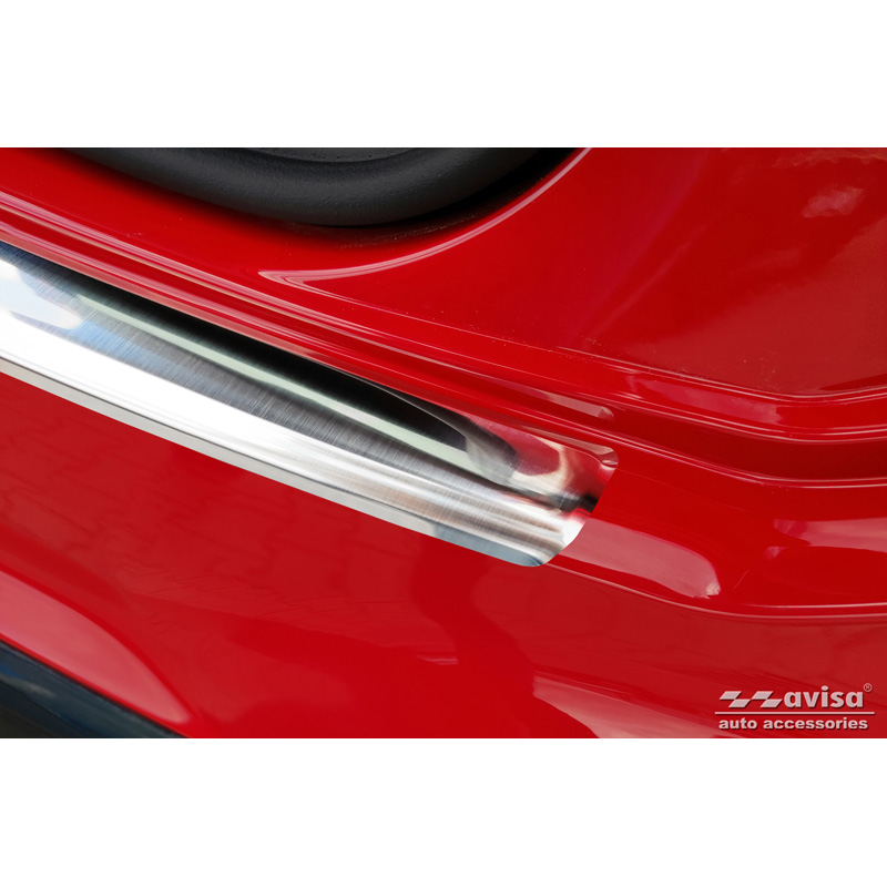 Stainless Steel Rear bumper protector  Audi Q2 Facelift 2020-