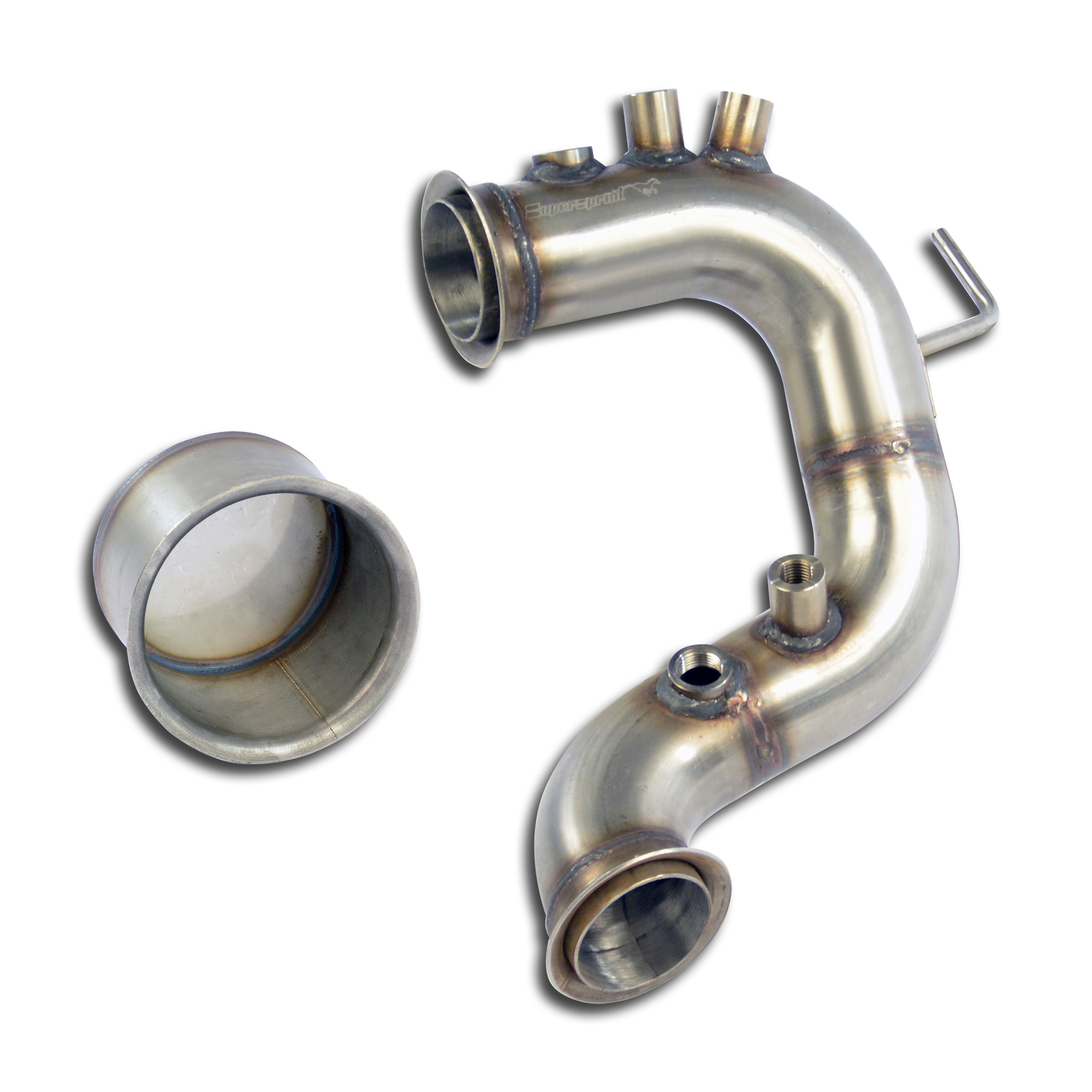 AUDI A3 8V Cabrio QUATTRO 2.0 TDI (150 Hp) 2013 Turbo Downpipe (replaces diesel soot filter) With se