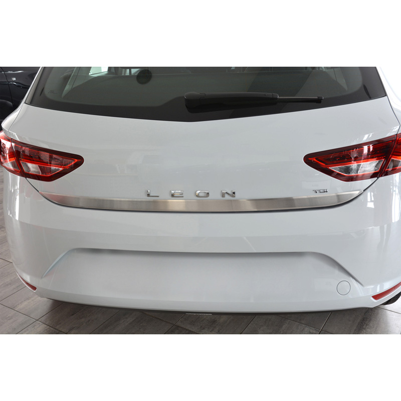 RVS Kofferbaksierlijst  Seat Leon (5F) HB 5-deurs 2013-2020