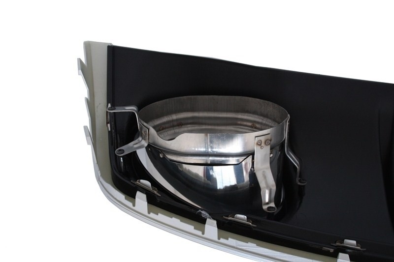 Audi A4 B8 Sedan Facelift (2012-up) AchterBumper Diffuser & Exha