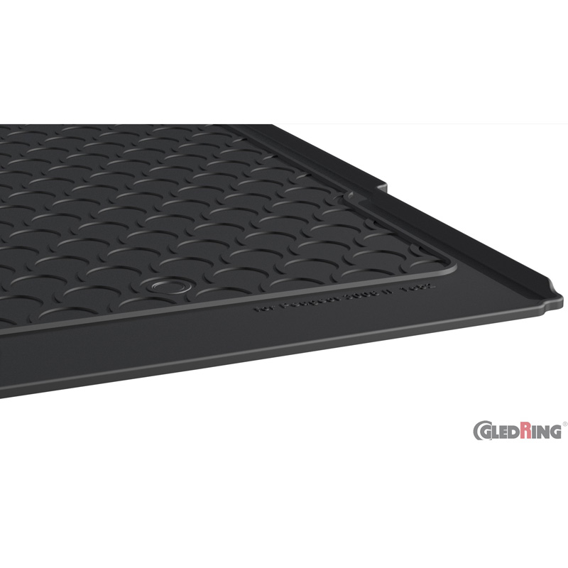 Rubbasol (Rubber) Trunk mat  Peugeot 3008 II 2016-2024 (Upper floor)