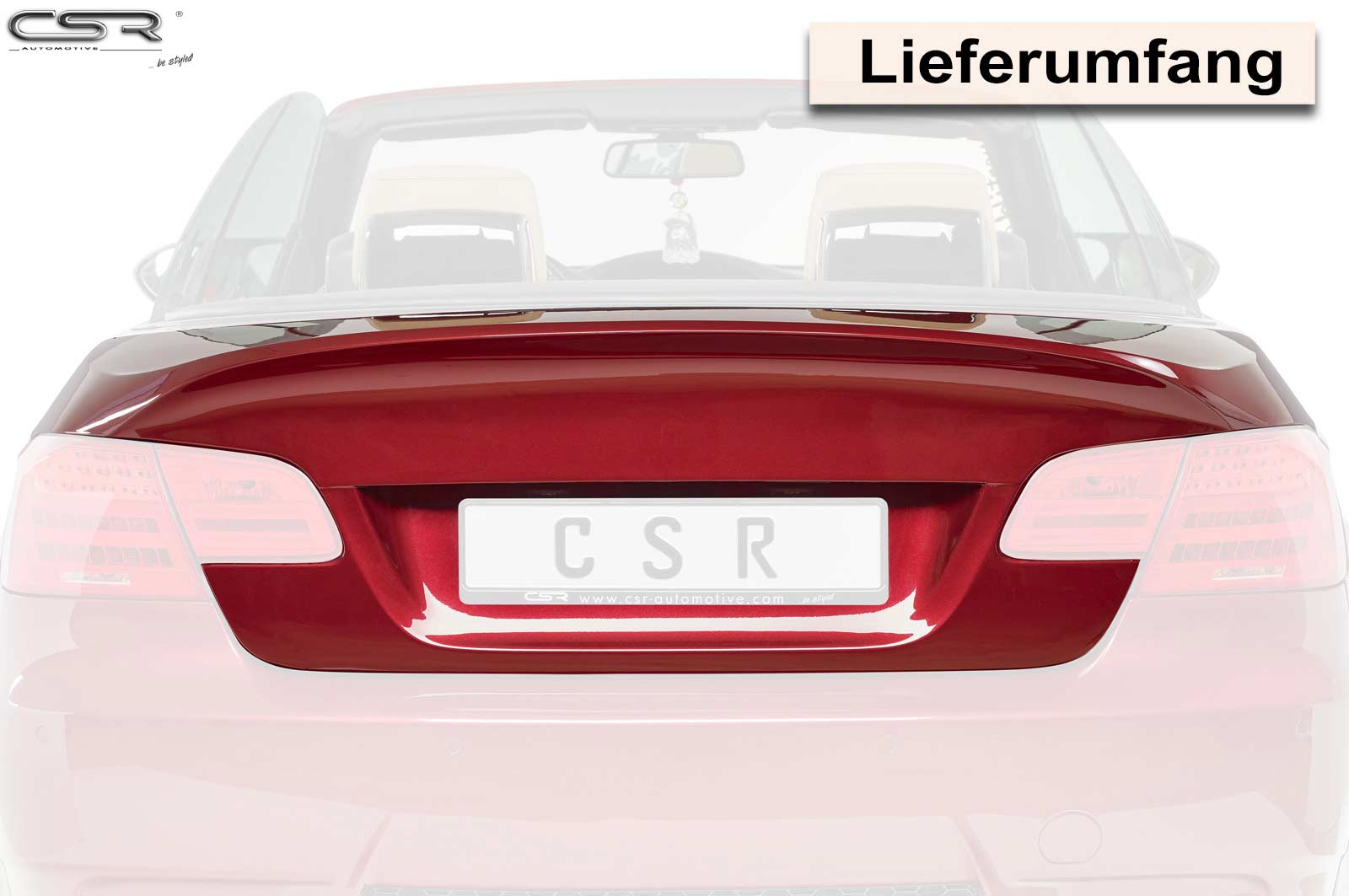 Achterklep in CSL-stijl BMW 3-serie E93 Convertible