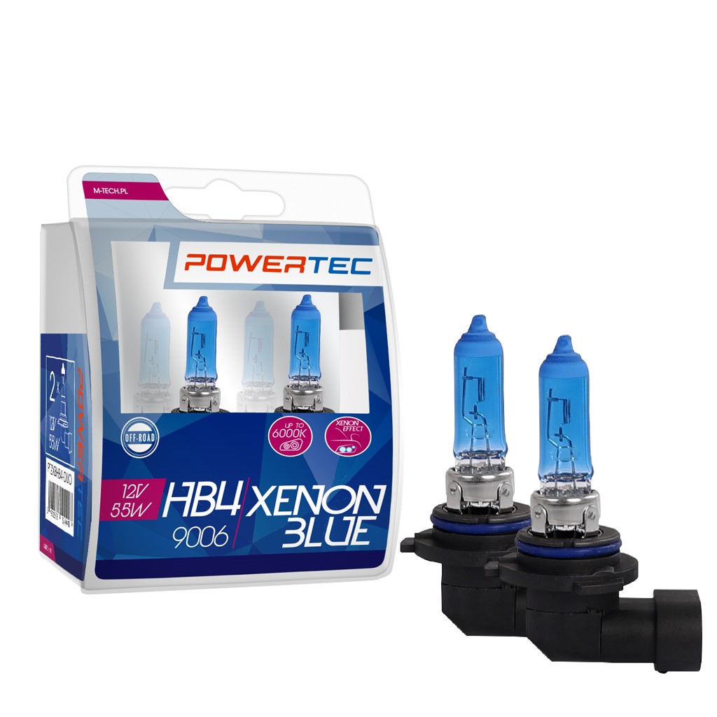 HB4 lampen XenonBlue 12V DUO Mtech Powertec