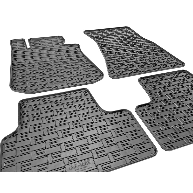 Rubber car mats set  BMW i4 (G26) 2021- (4-pieces + fixing system)