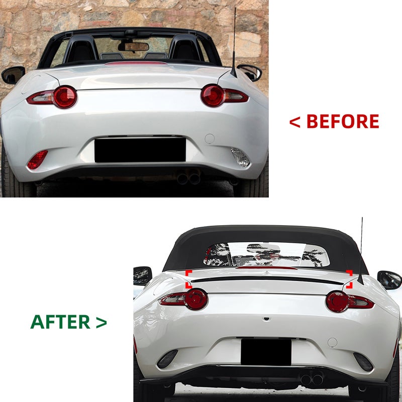 Rear spoiler  Mazda MX-5 (ND) 2015- (ABS Glossy Black)