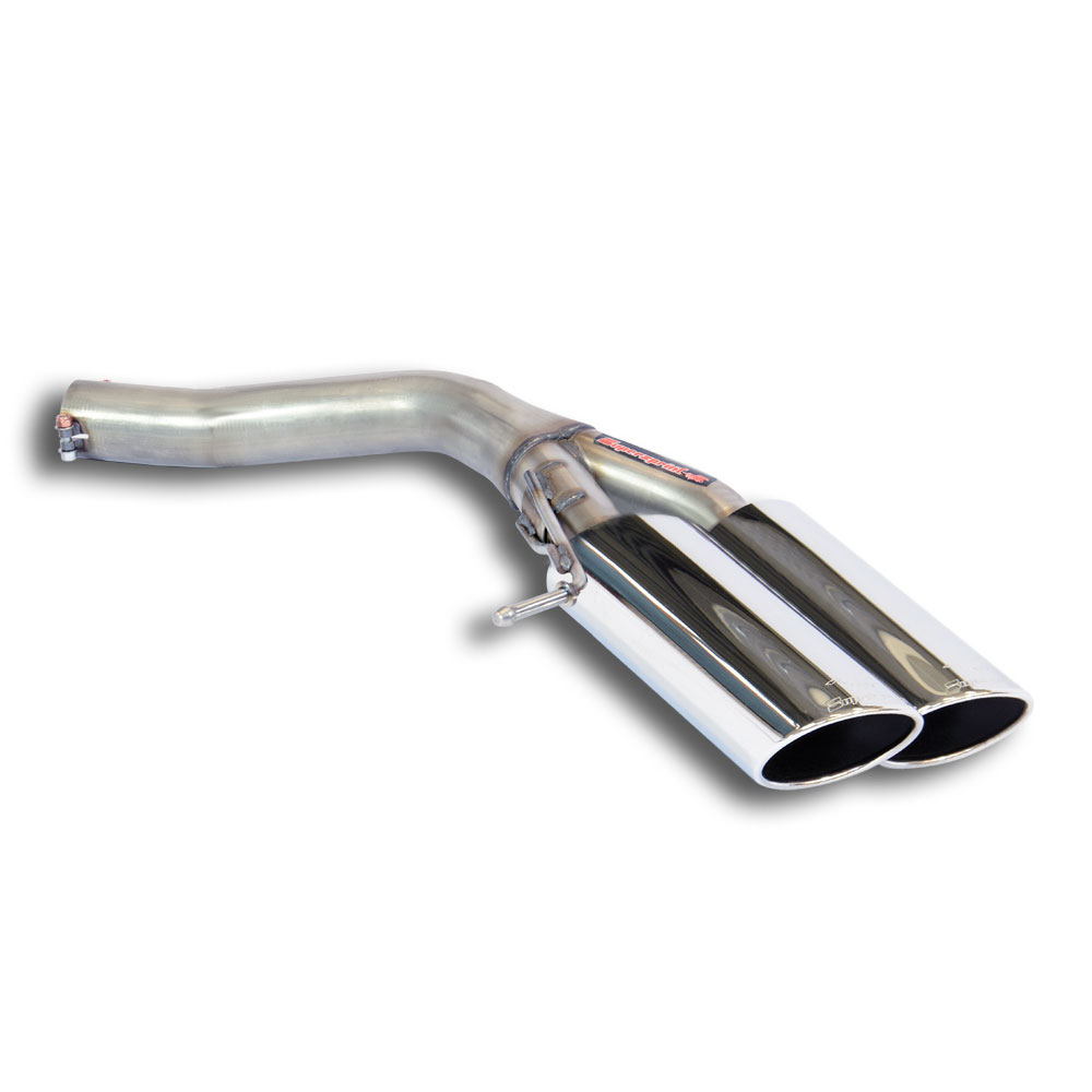 AUDI A6 C7 4G 2.0 TFSI (252 Hp) 2015 -> 2018 Rear pipe Right 100x75 (Muffler delete)