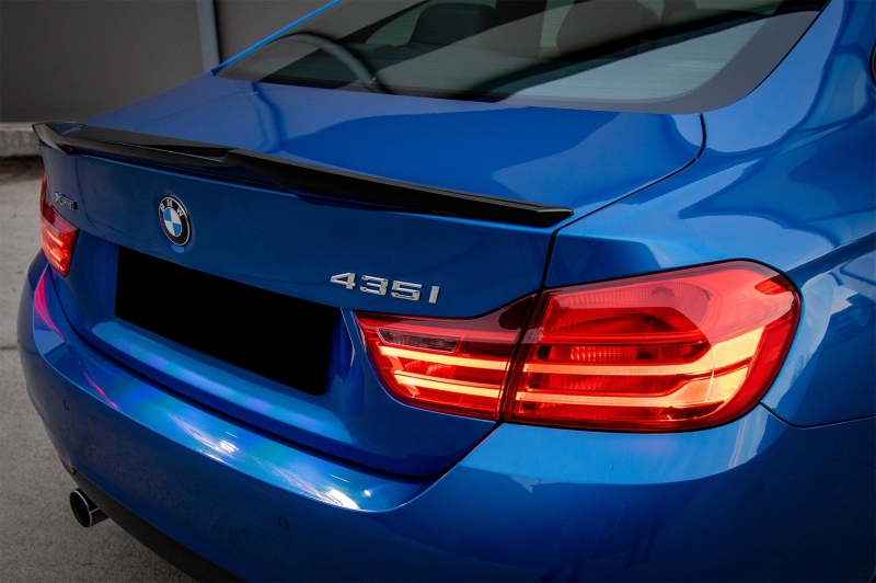 Achterspoiler Cap BMW F32 M4 look CSL Gloss Black