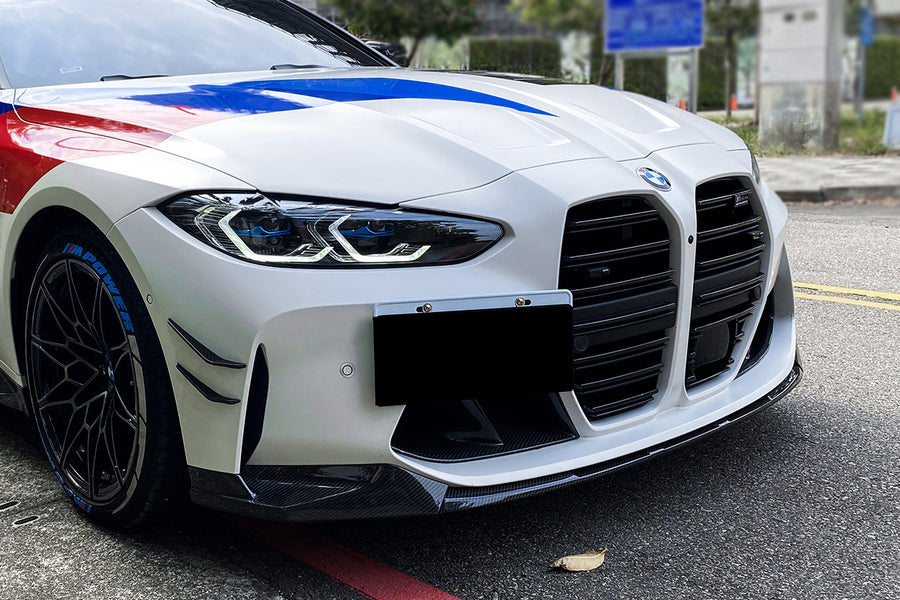 BMW M3 G80 M4 G82/G83 MP Style Carbon Fiber Voorspoiler 2021-UP