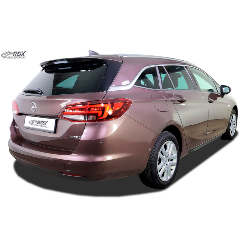 Side skirts 'Slim'  Opel Astra K Sportstourer 2015- (ABS glossy black)