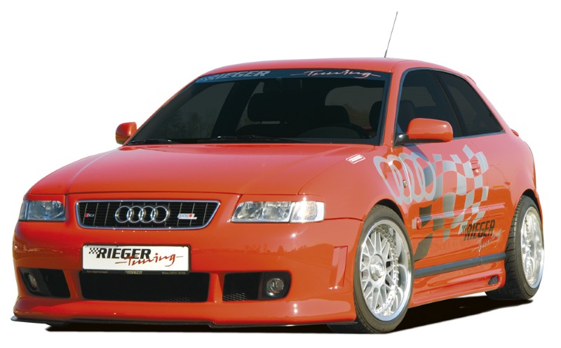 Sideskirts Audi A3 8L 3-5 Doors Rieger with uitsned