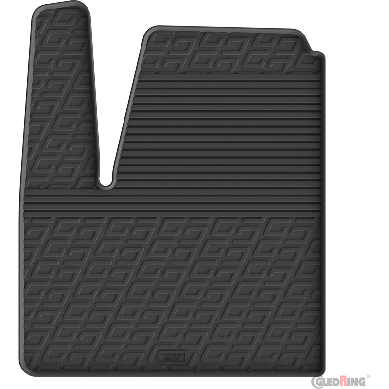Gledring Rubber car mat  Maxus eDeliver 5 2024- (G profile 1-piece)