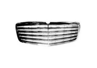 grille, zwart Mercedes E klasse, W211, 2006-2009